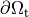 \partial \Omega_{\mathrm{t}}
