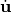 \dot{\mathbf{u}}