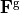 \mathbf{F}^{\mathrm{g}}
