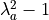 \lambda_a^2 -1