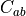 C_{ab}